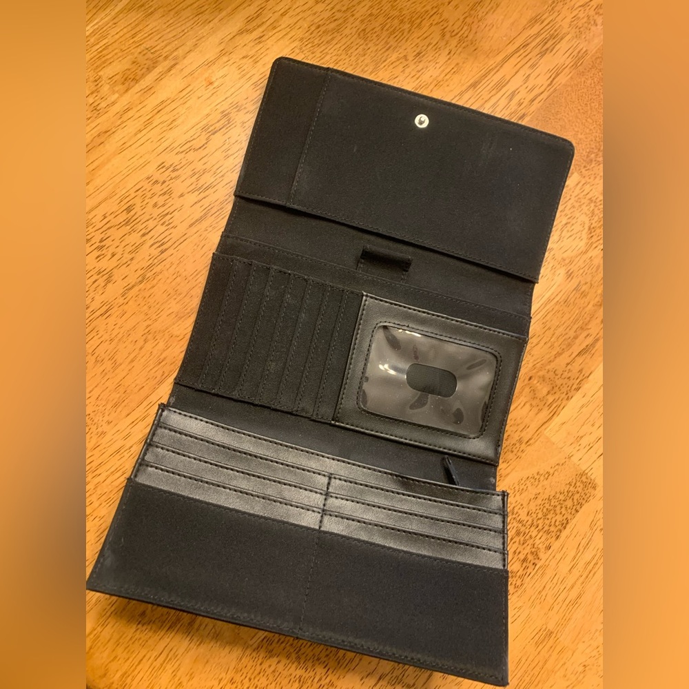 Nine West Black Leather Wallet - Picture 2 of 4
